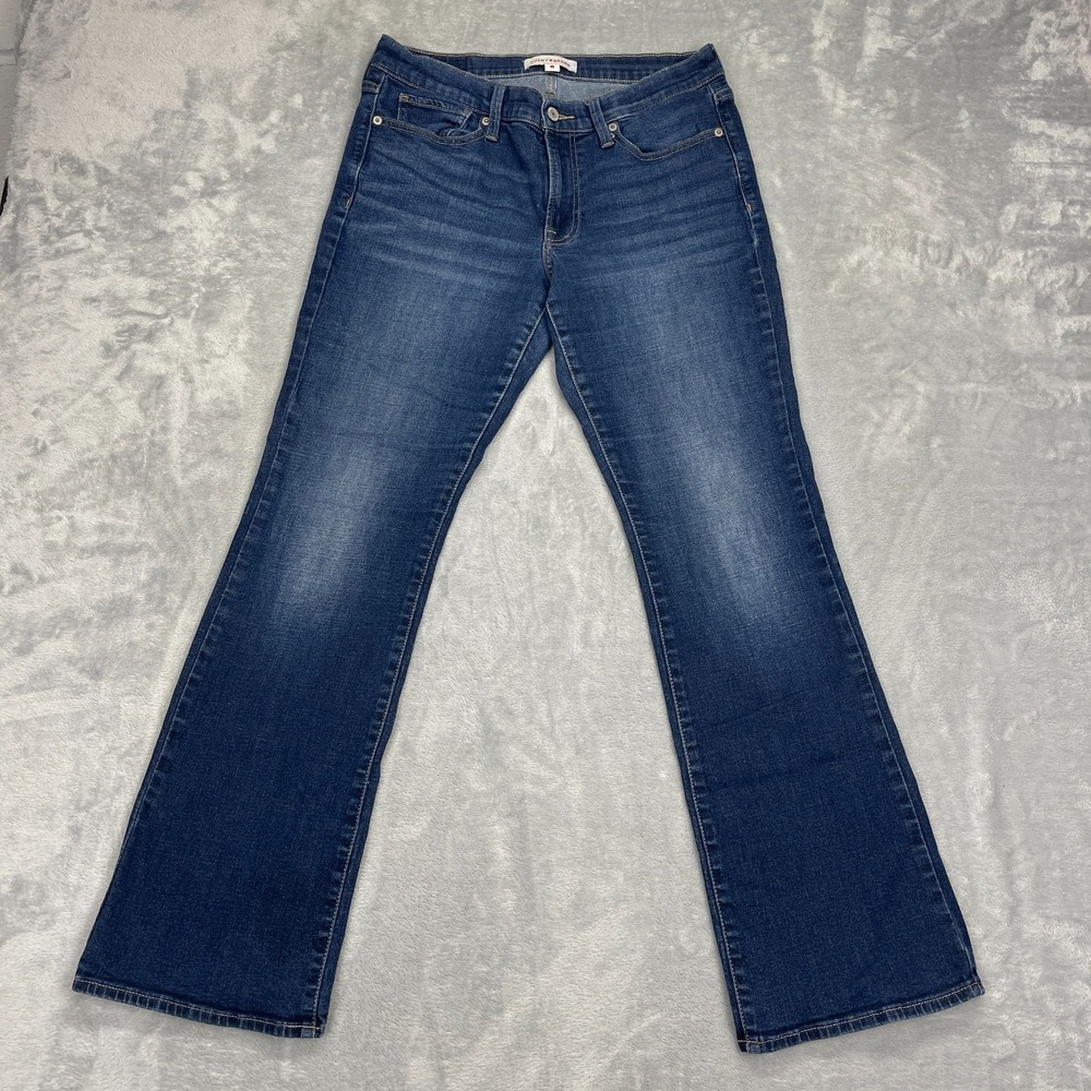 Lucky Brand Jeans Womens 10/30R (32x31) Blue Denim Sweet Mid Rise Bootcut Leg